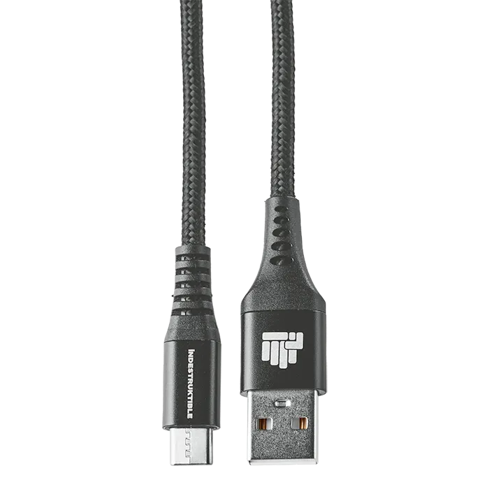 1.8m Nylon Braided Micro-USB Cable