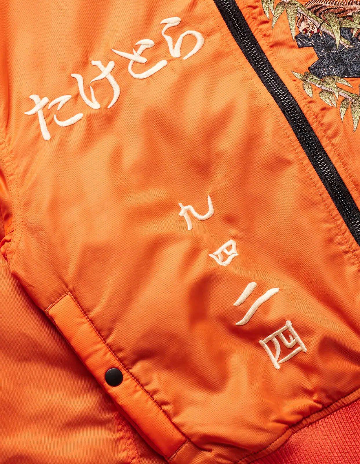 5096 Take Tora MA1 Flight Jacket Blaze Orange