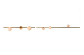 84.3 Stem Horizontal Suspended Lamp