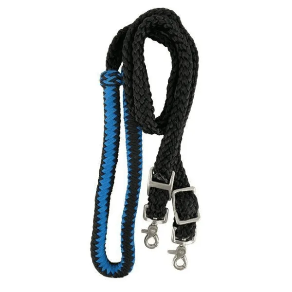 8ft Nylon braided roping reins