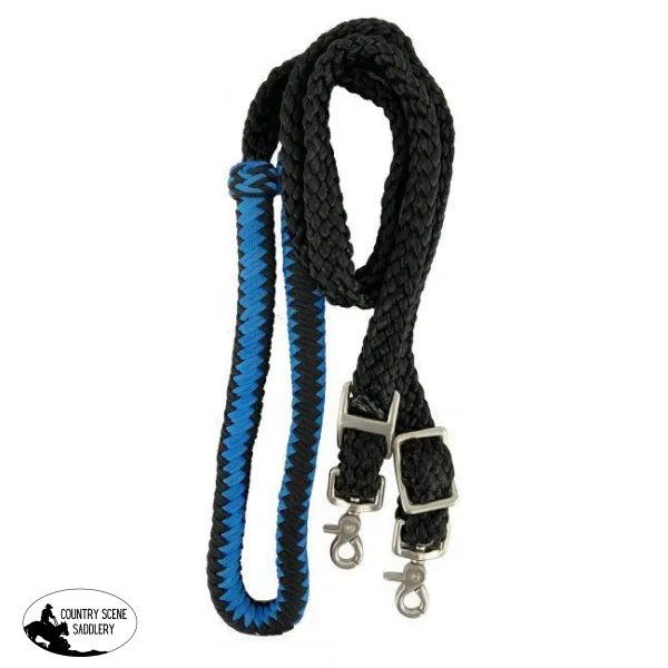 8ft Nylon braided roping reins