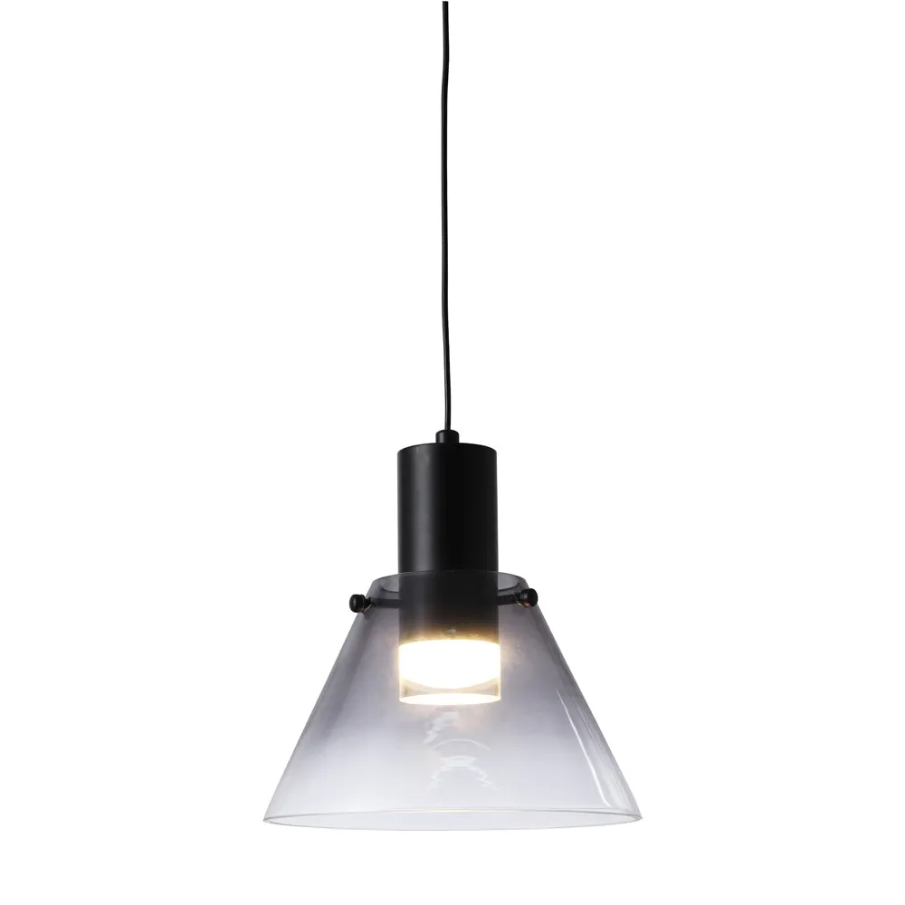 9361 1.5W LED Pendant Light in Black