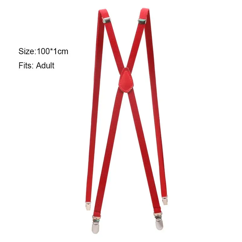 Adjustable Polyester Fashion Suspenders Belt