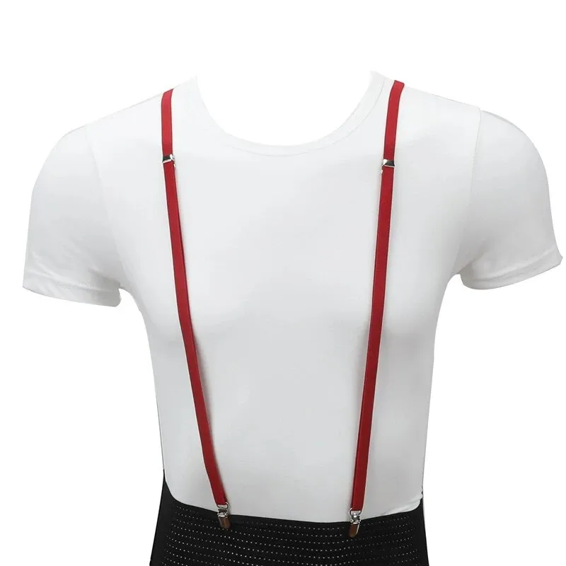 Adjustable Polyester Fashion Suspenders Belt