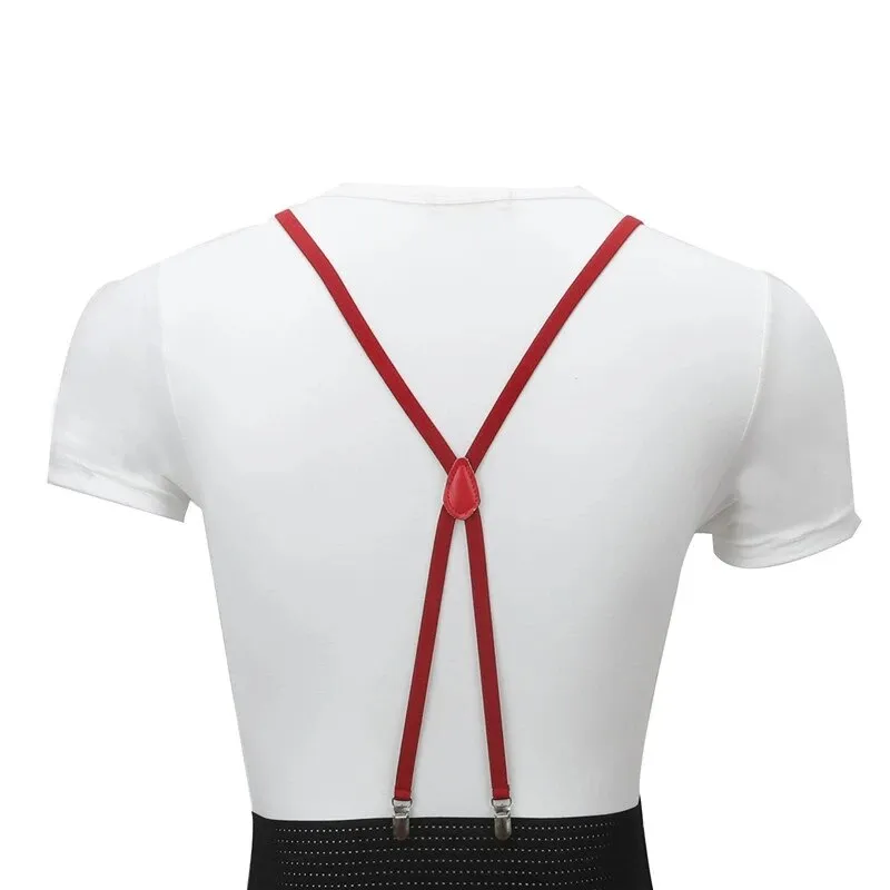 Adjustable Polyester Fashion Suspenders Belt