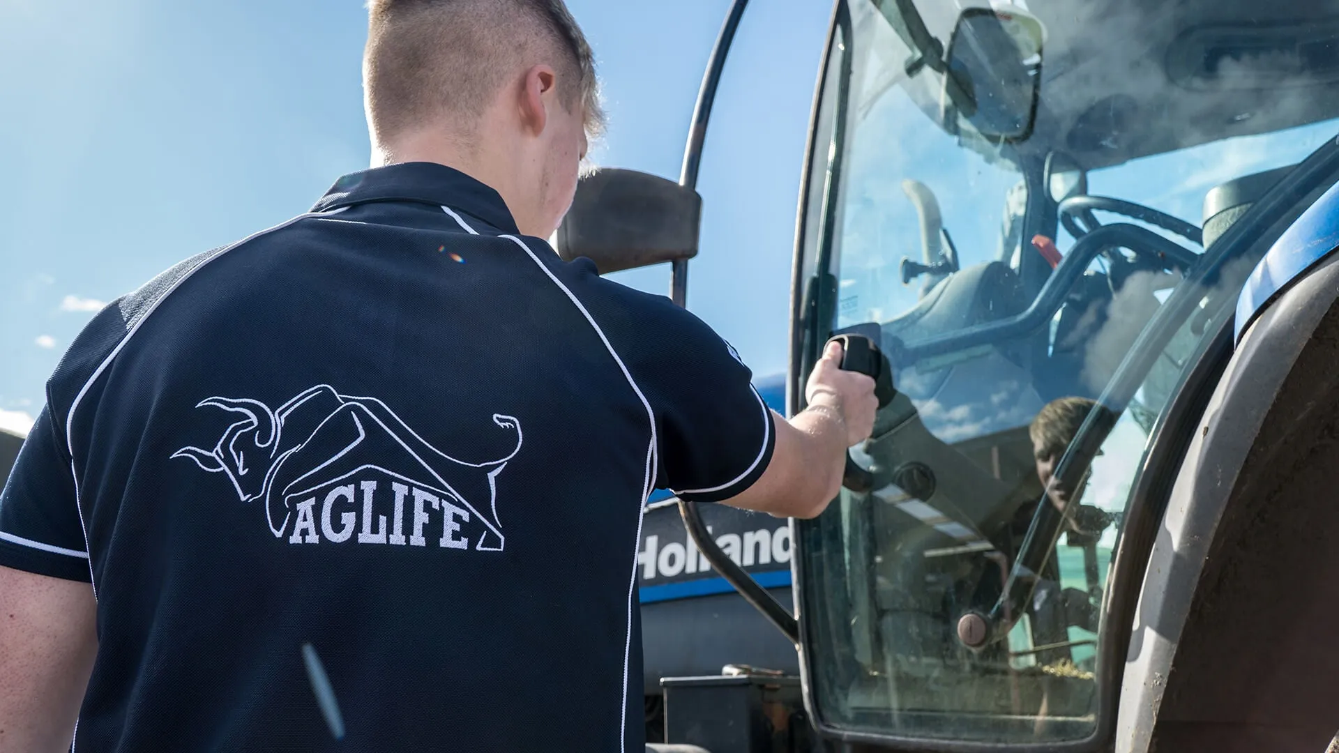 AgLife Navy Polo Shirt