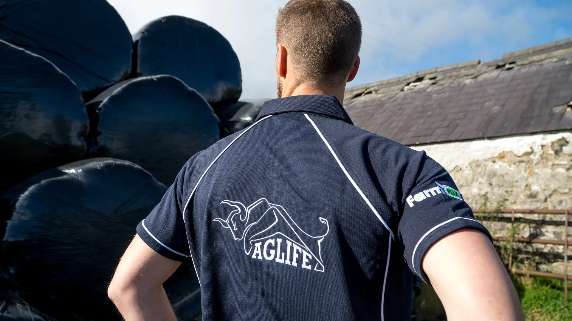 AgLife Navy Polo Shirt