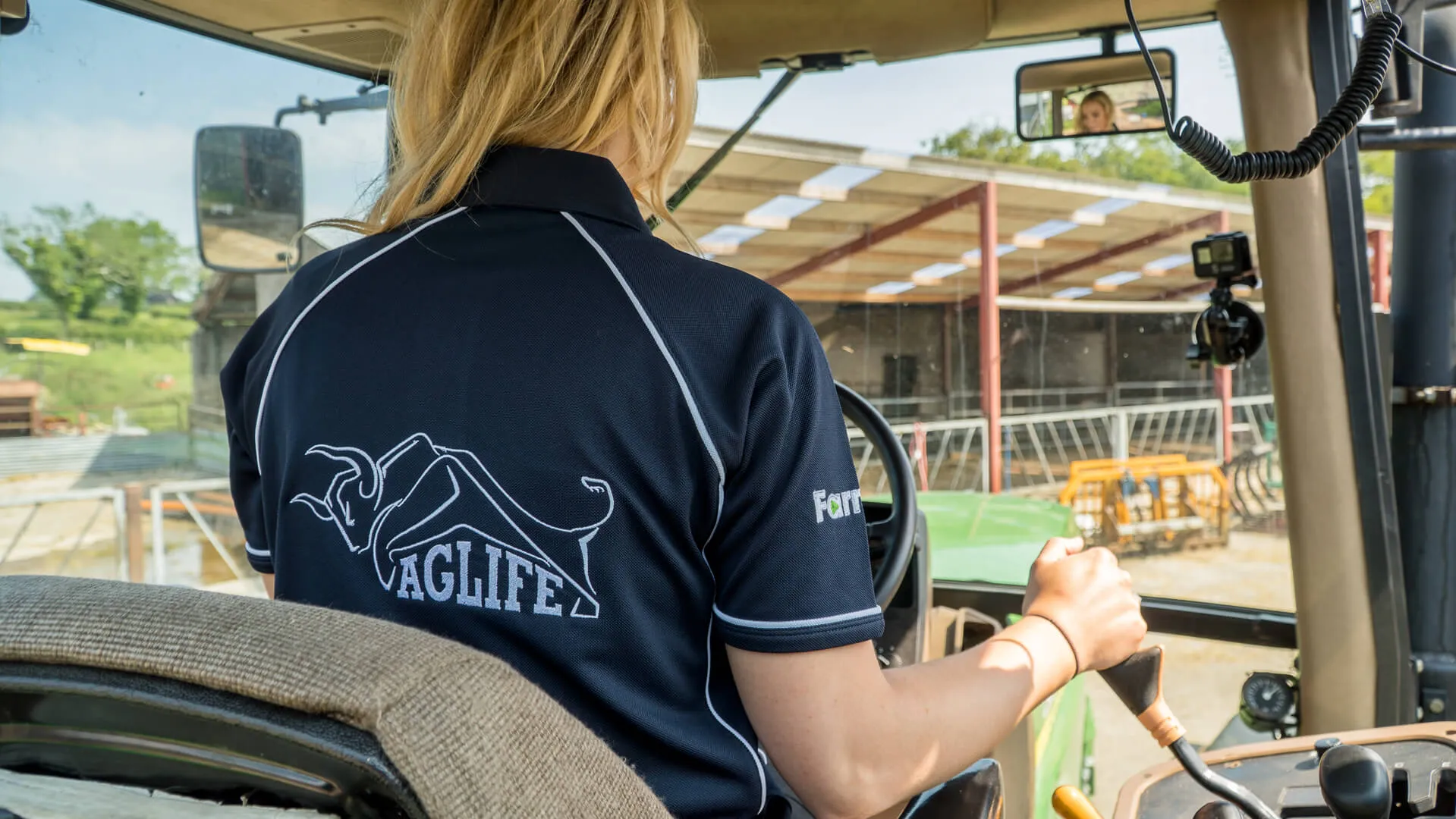 AgLife Navy Polo Shirt