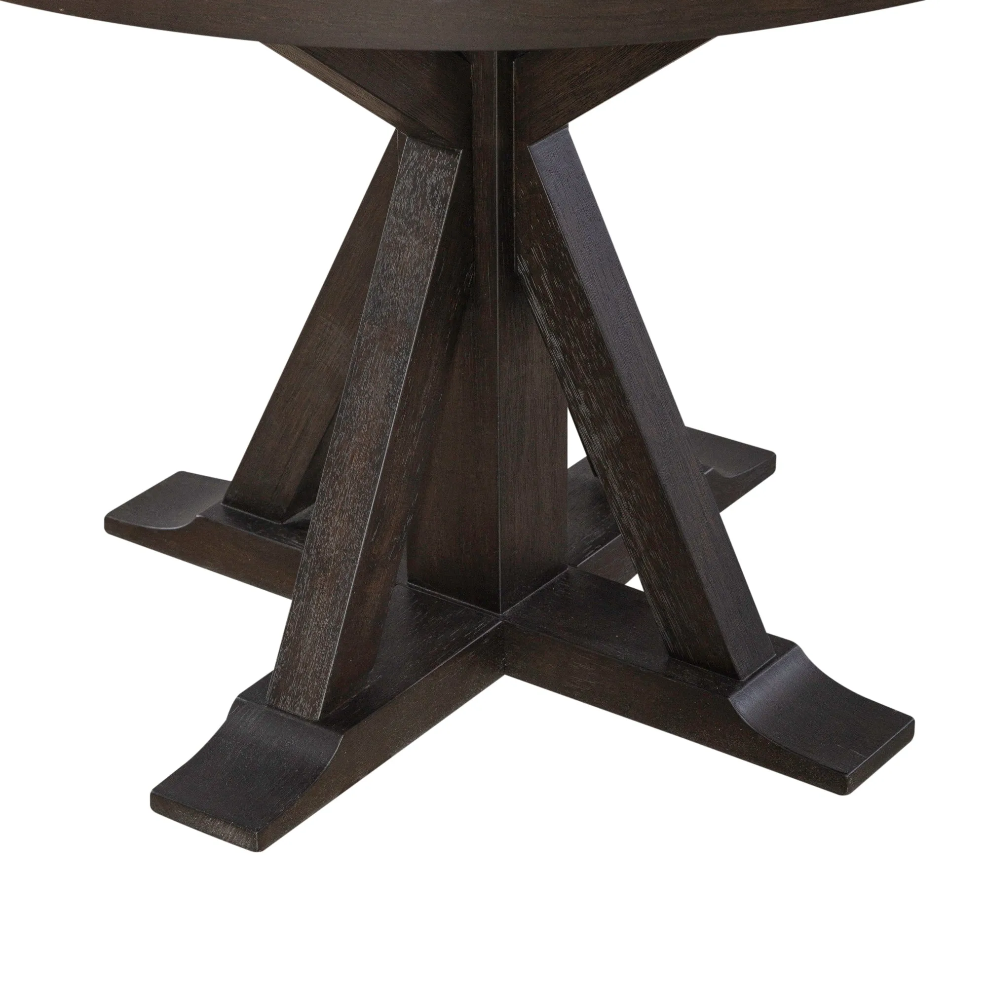 Allyson Park 417B-DR-5PDS 5 Piece Pedestal Table Set
