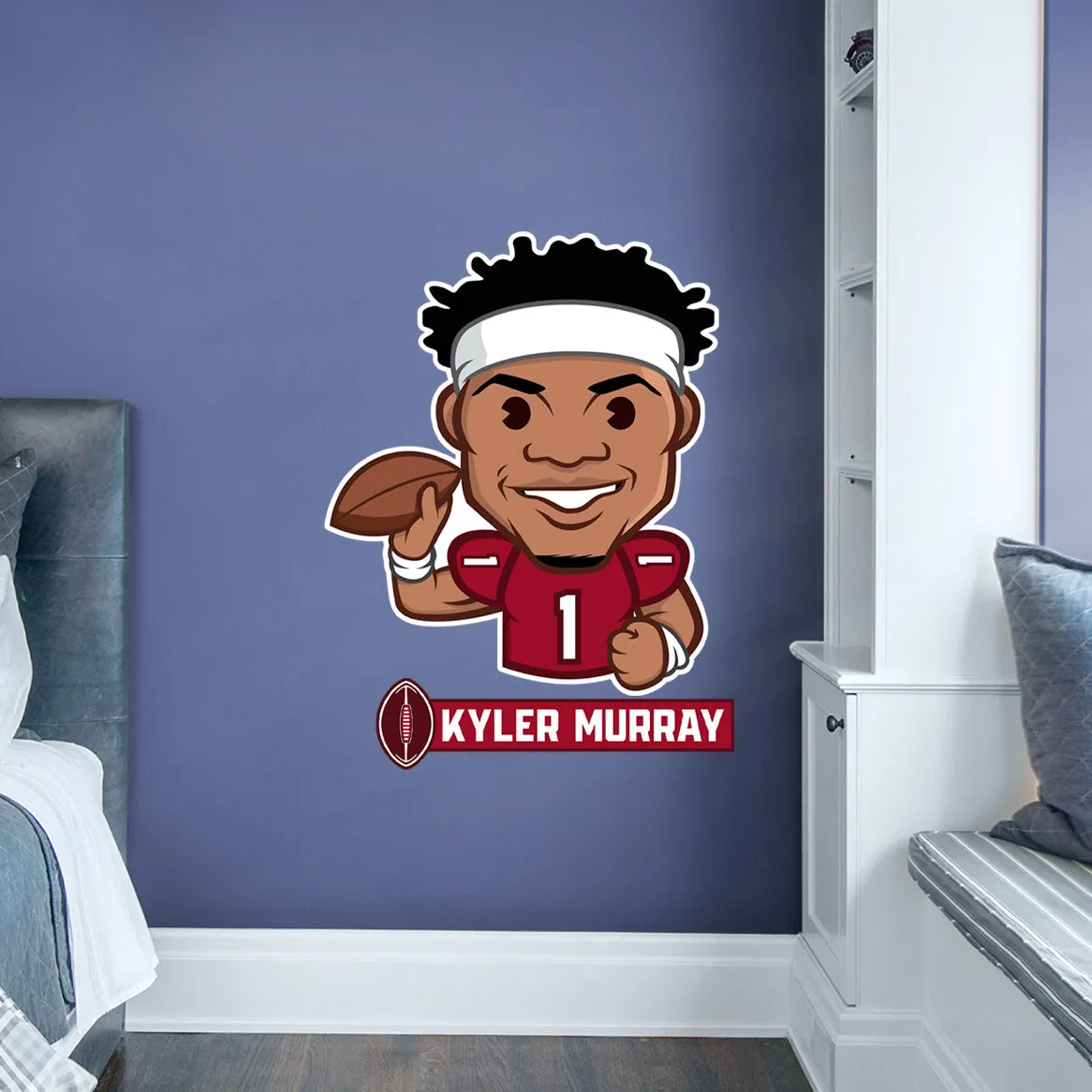 Arizona Cardinals: Kyler Murray Emoji - Officially Licensed NFLPA Removable Adhesive Decal