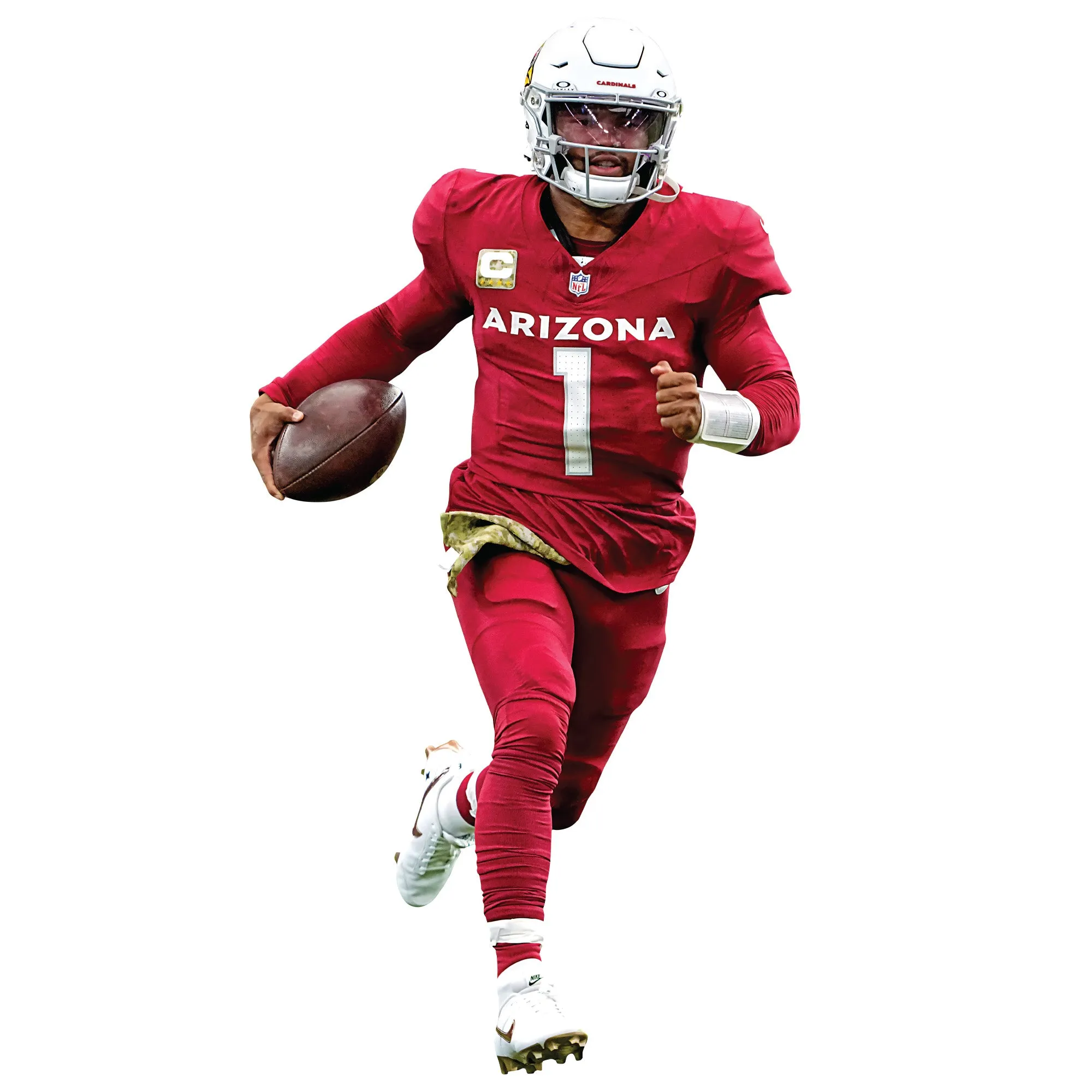 Arizona Cardinals: Kyler Murray         - Officially Licensed NFL Removable     Adhesive Decal