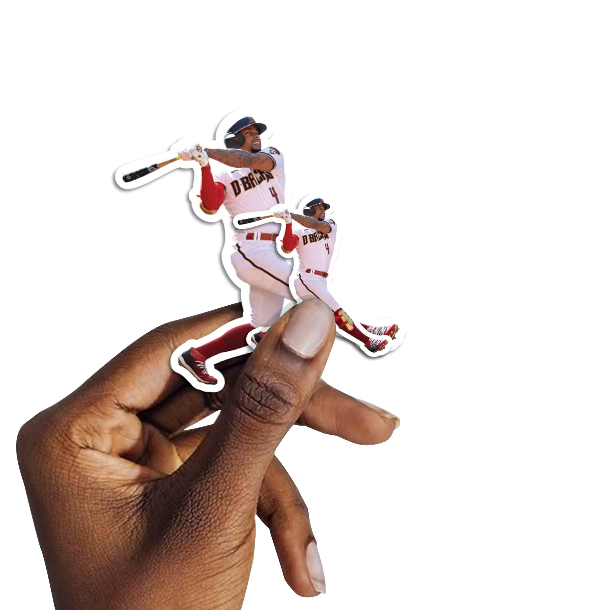 Arizona Diamondbacks: Ketel Marte  Player Minis        - Officially Licensed MLB Removable     Adhesive Decal