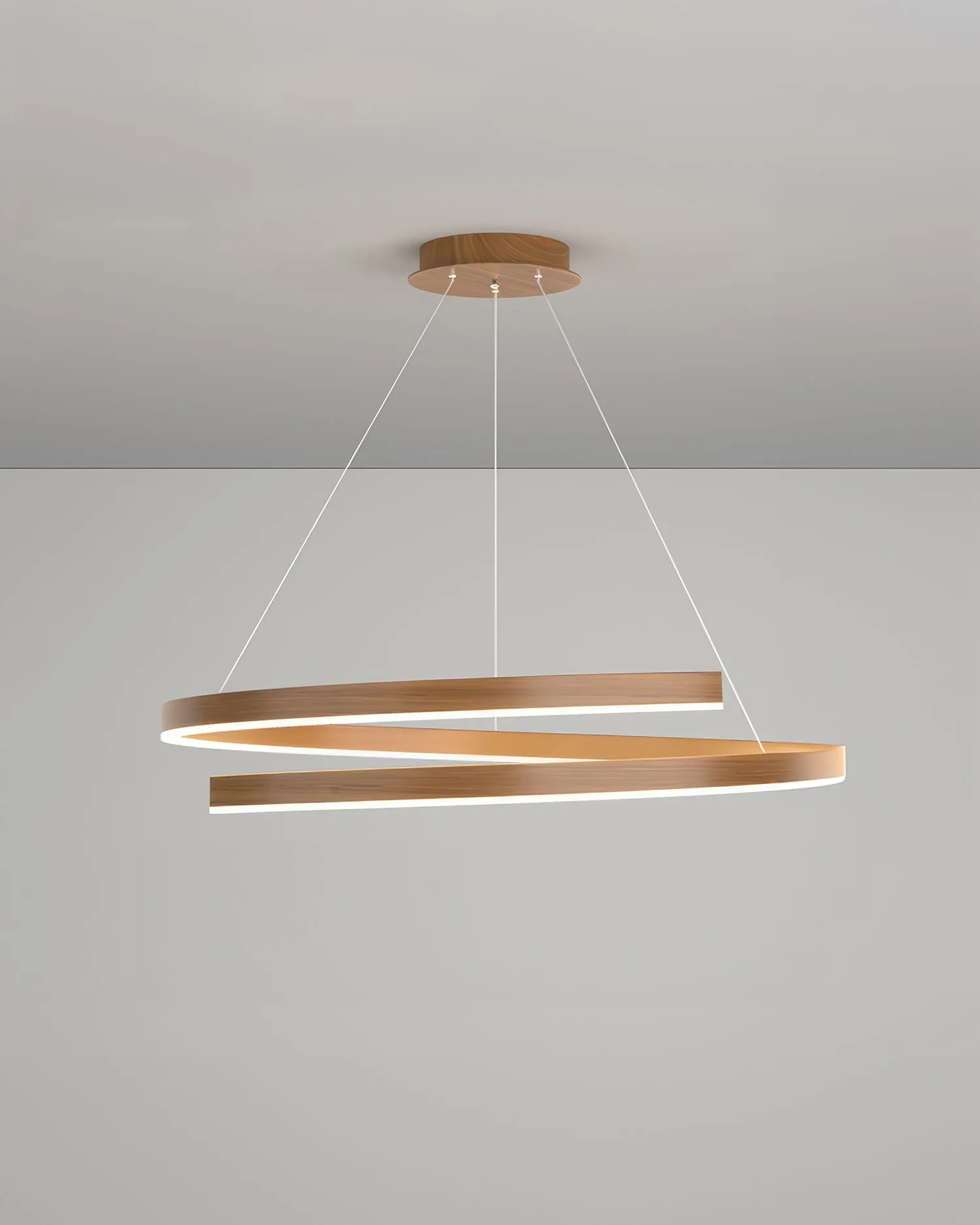 Artistic Mahogany Designer Chandelier
