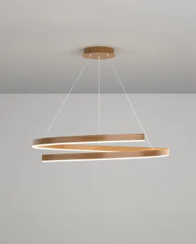 Artistic Mahogany Designer Chandelier
