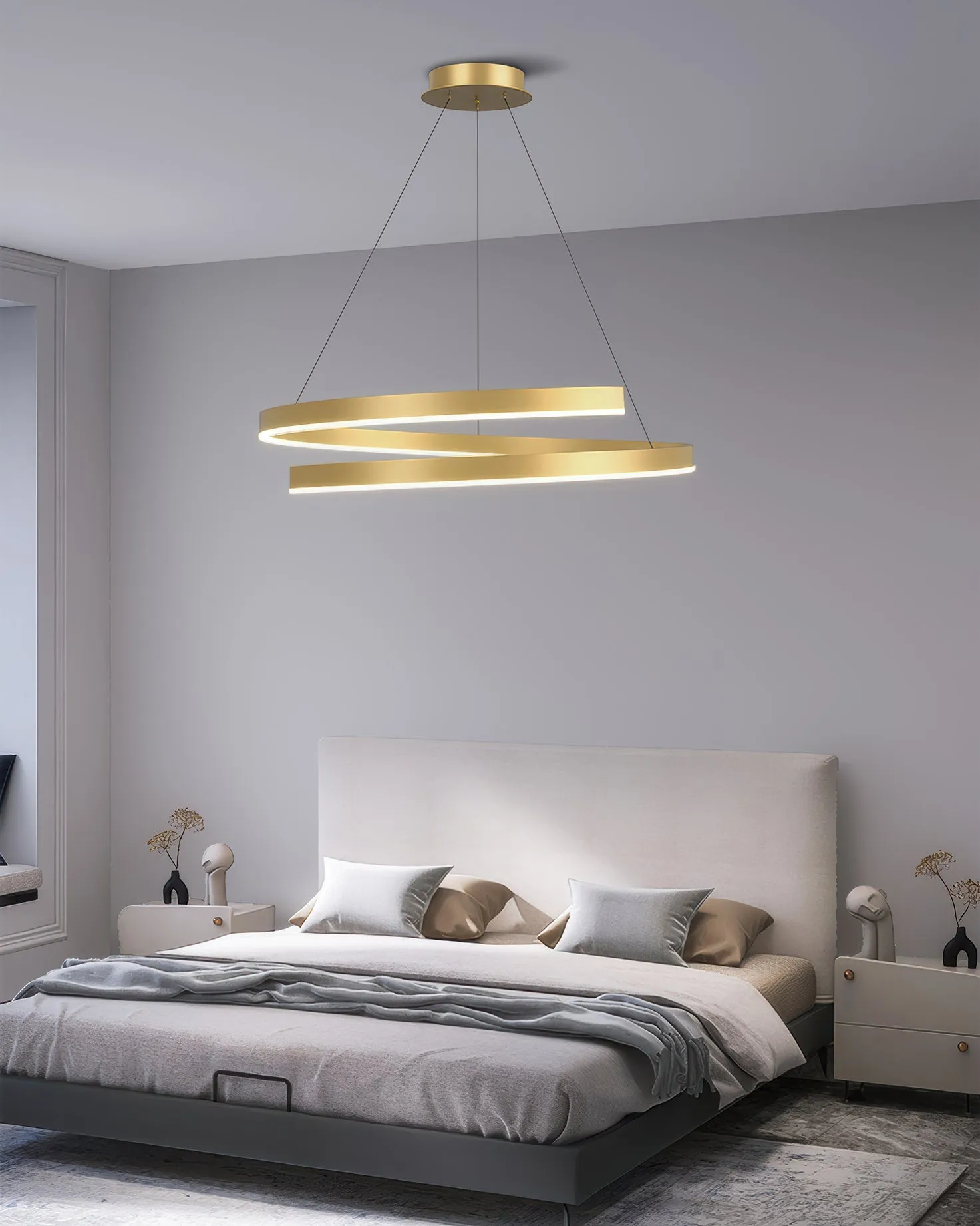 Artistic Mahogany Designer Chandelier