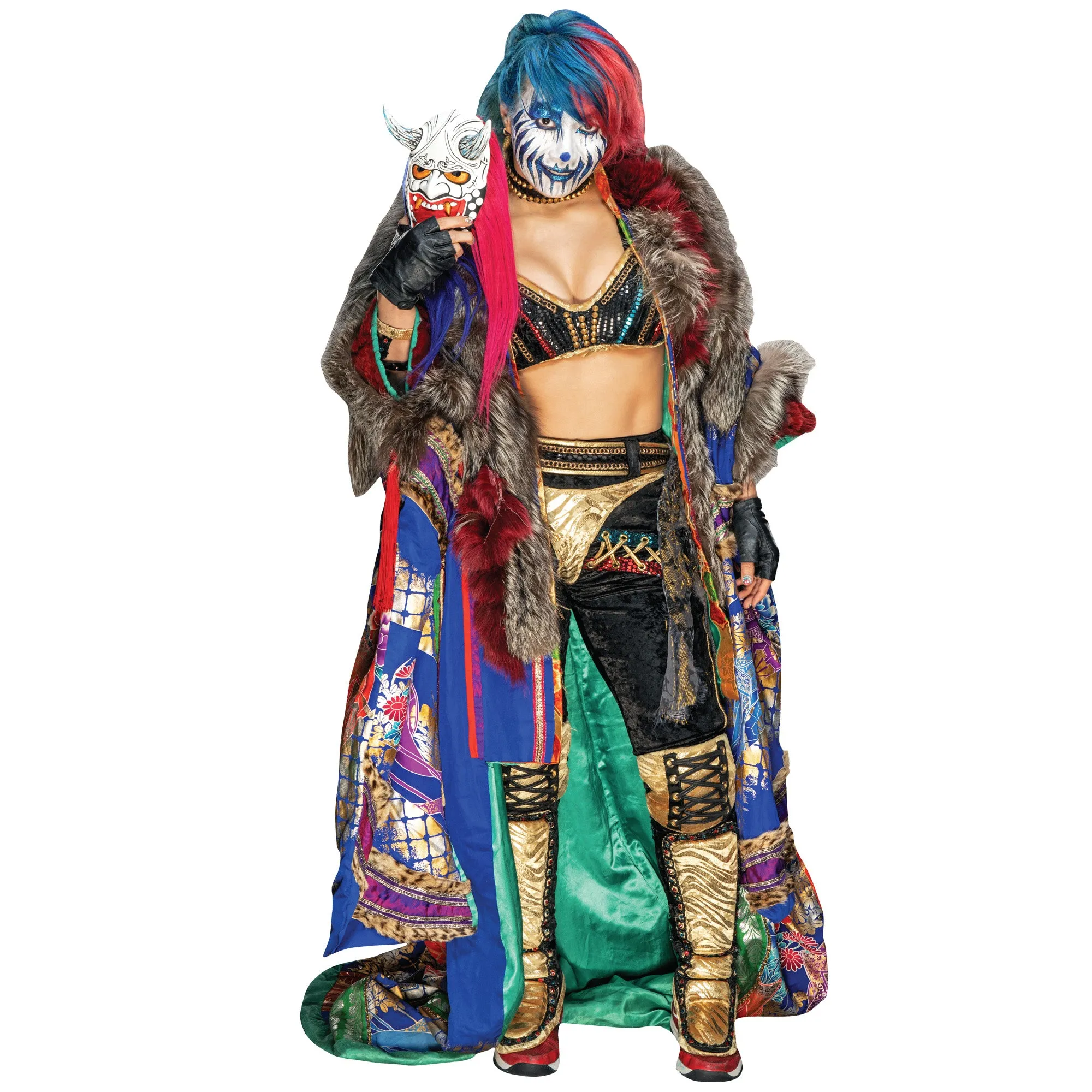 Asuka        - Officially Licensed WWE Removable     Adhesive Decal