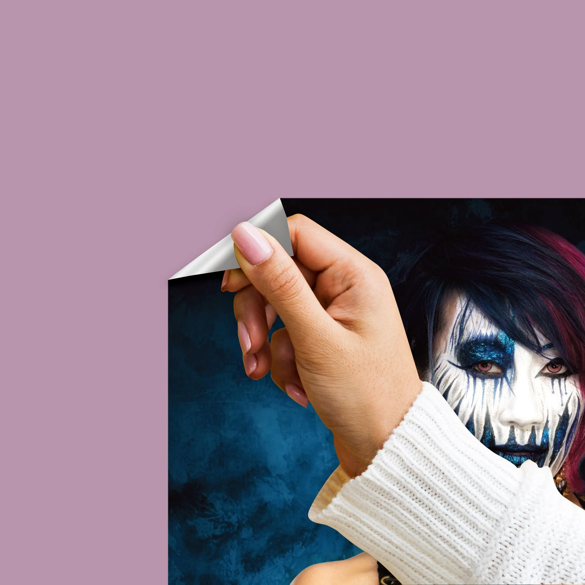 Asuka        - Officially Licensed WWE Removable     Adhesive Decal
