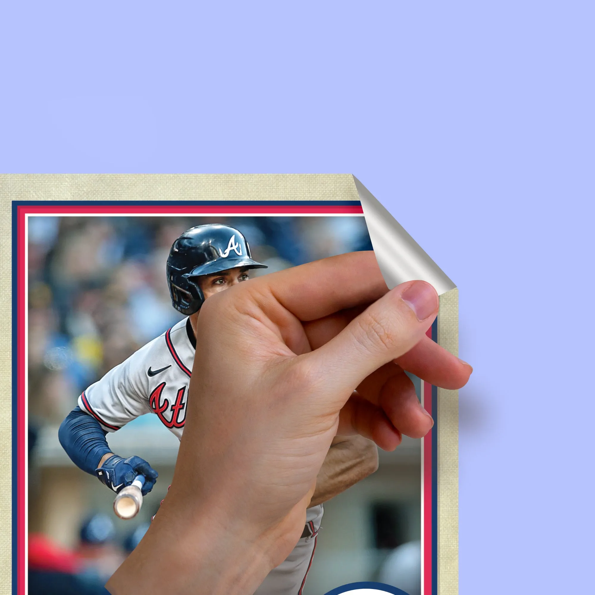 Atlanta Braves: Matt Olson  Poster        - Officially Licensed MLB Removable     Adhesive Decal