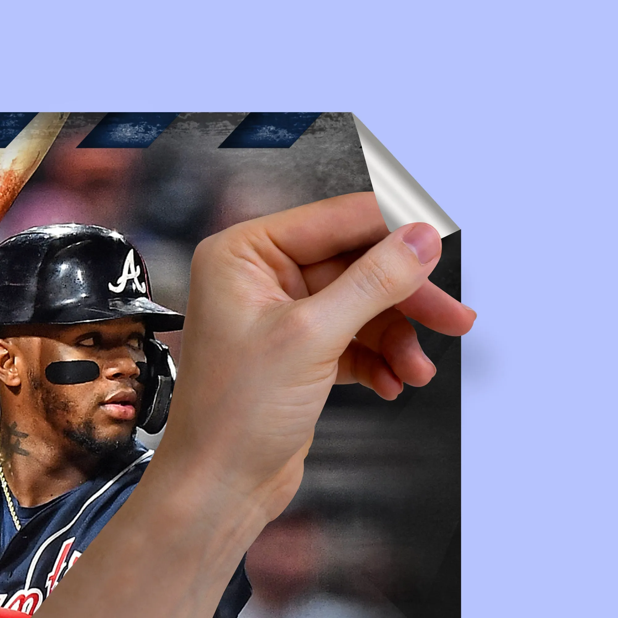 Atlanta Braves: Ronald Acuña Jr. - Officially Licensed MLB Removable Adhesive Decal