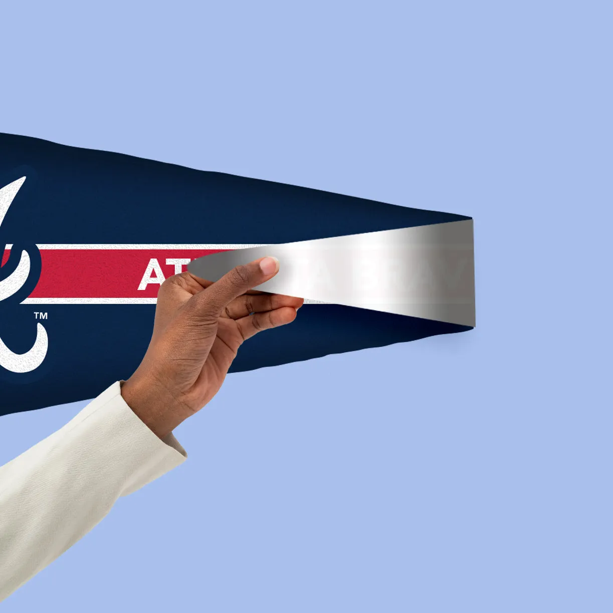 Atlanta Braves: Spencer Strider         - Officially Licensed MLB Removable     Adhesive Decal