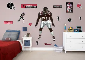 Atlanta Falcons: Deion Sanders  Legend        - Officially Licensed NFL Removable Wall   Adhesive Decal