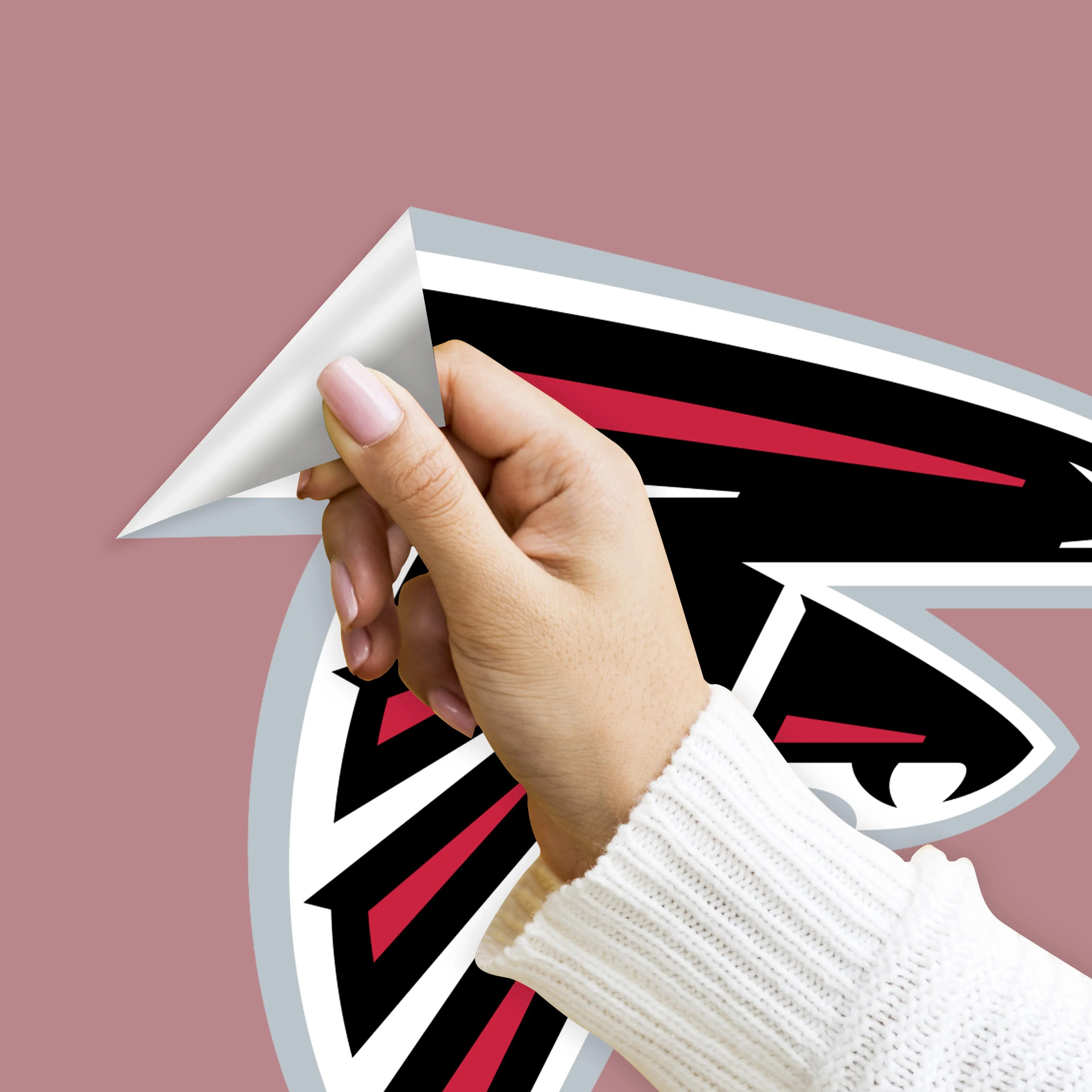 Atlanta Falcons: Drake London         - Officially Licensed NFL Removable     Adhesive Decal