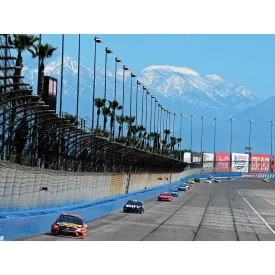 Auto Club Speedway  Mural        - Officially Licensed NASCAR Removable Wall   Adhesive Decal