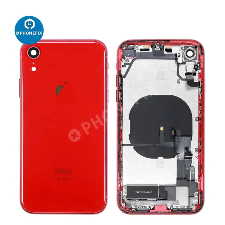Back Cover Full Assembly Replacement For iPhone XR Glass
