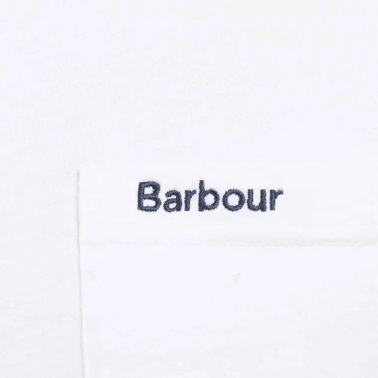 Barbour Langdon Pocket T-Shirt Classic White