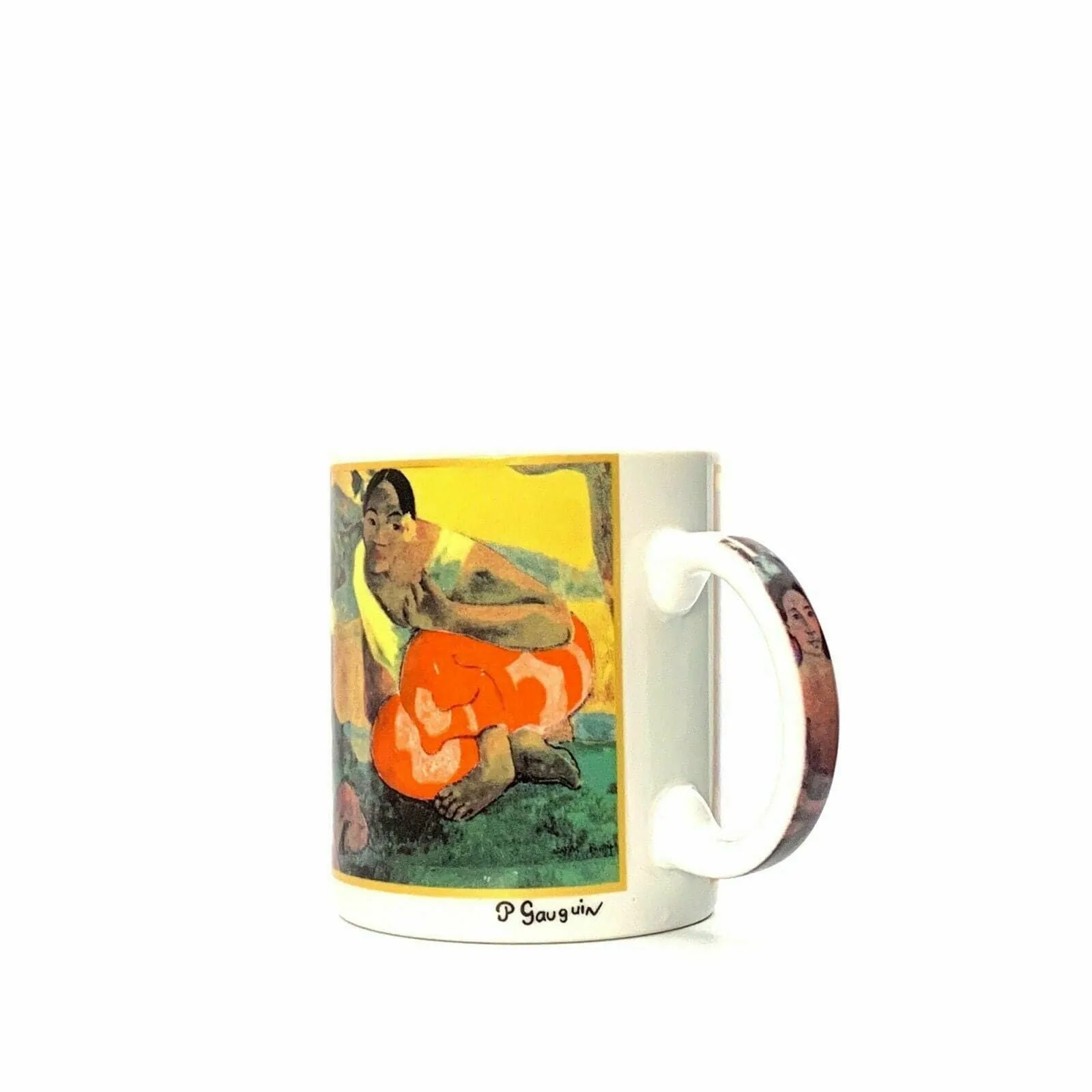 Cafe Arts Mug - Paul Gauguin Artwork Design | 10 fl oz | Colorful Ceramic Coffee Cup | EUC