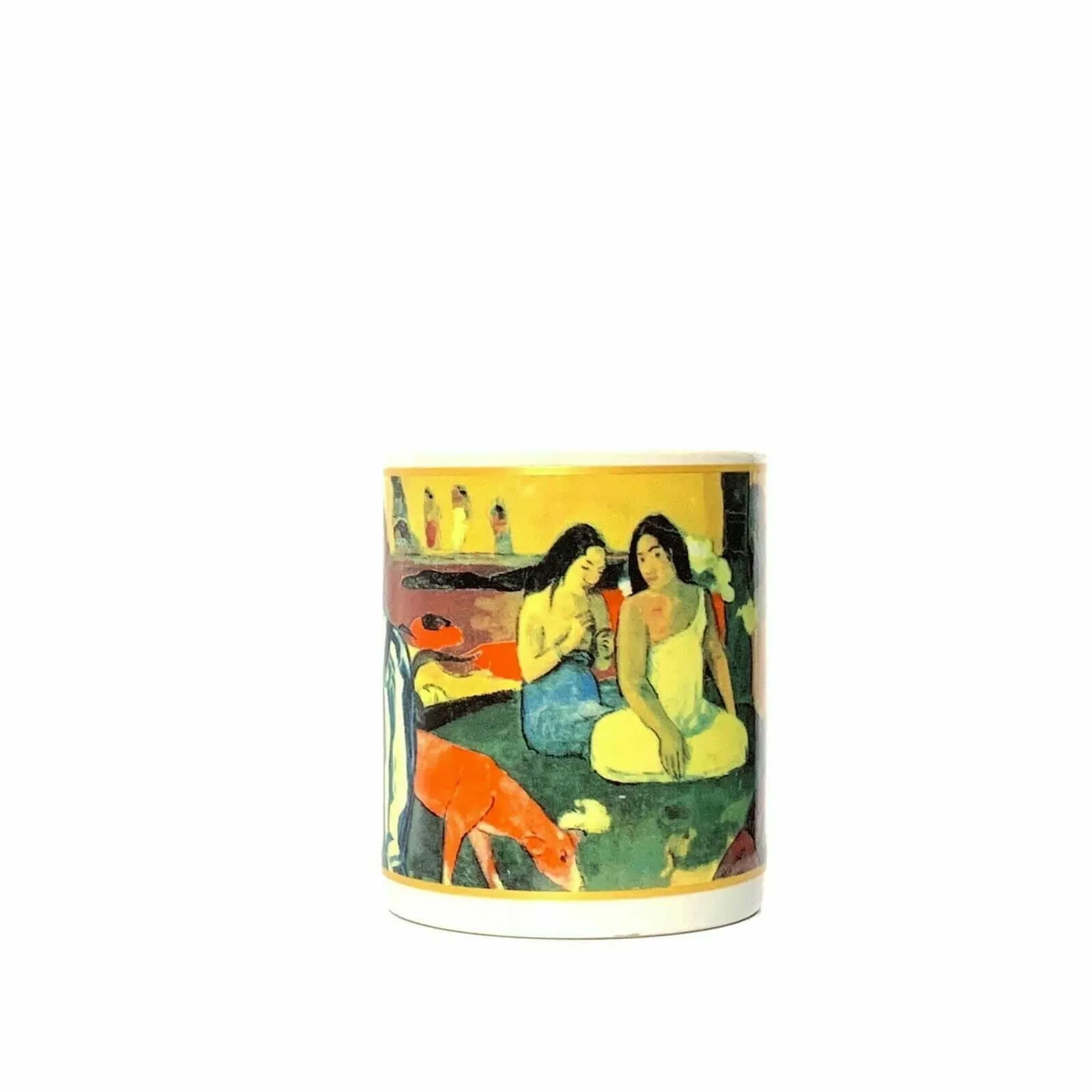 Cafe Arts Mug - Paul Gauguin Artwork Design | 10 fl oz | Colorful Ceramic Coffee Cup | EUC