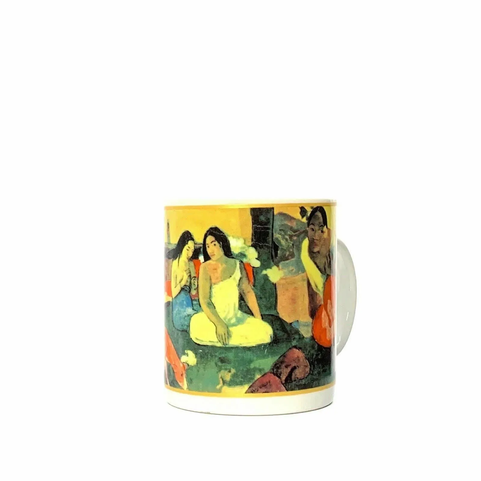 Cafe Arts Mug - Paul Gauguin Artwork Design | 10 fl oz | Colorful Ceramic Coffee Cup | EUC