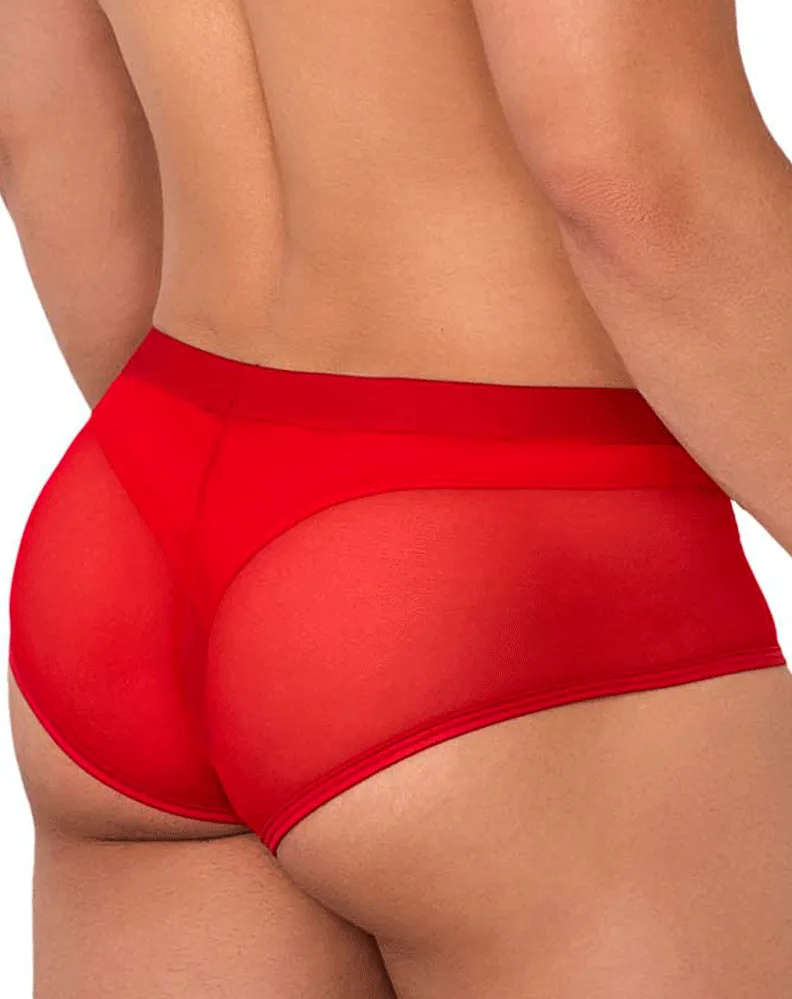 Candyman 99629 Trunk And Thong Set Red