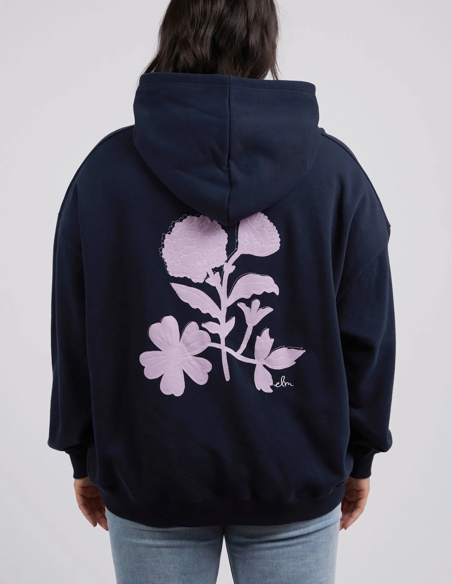 Carnation Hoodie Dark Sapphire