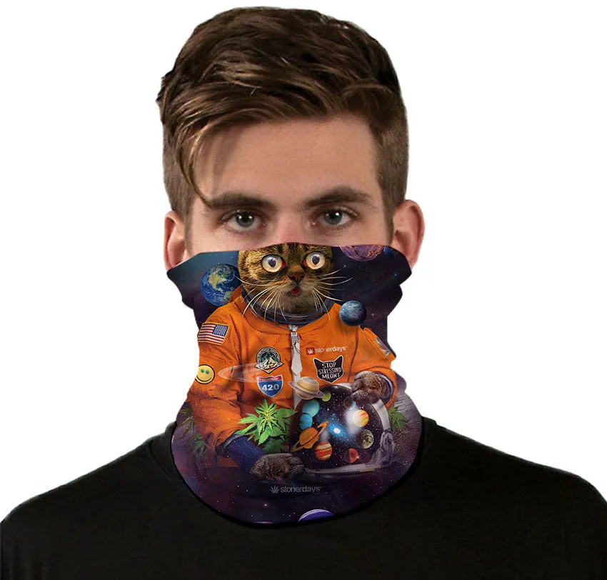 Catstronaut Neck Gaiter