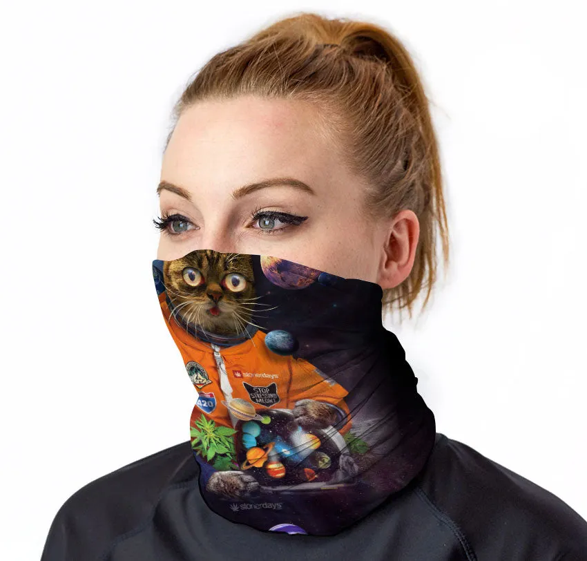 Catstronaut Neck Gaiter