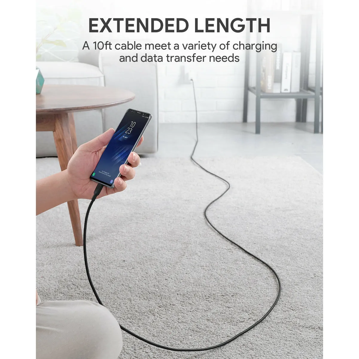 CB-CD31 Nylon USB-C to C cable