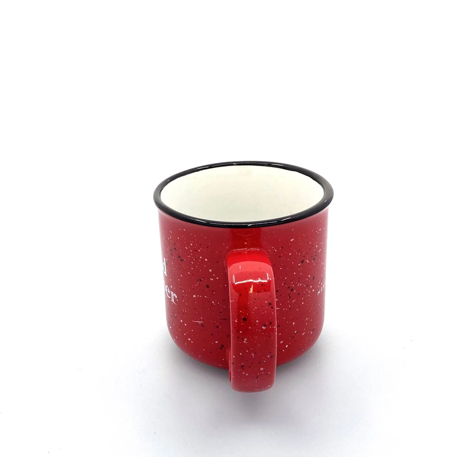 Ceramic Speckled Campfire Coffee Cup Mug “MEAD LUMBER” 12oz