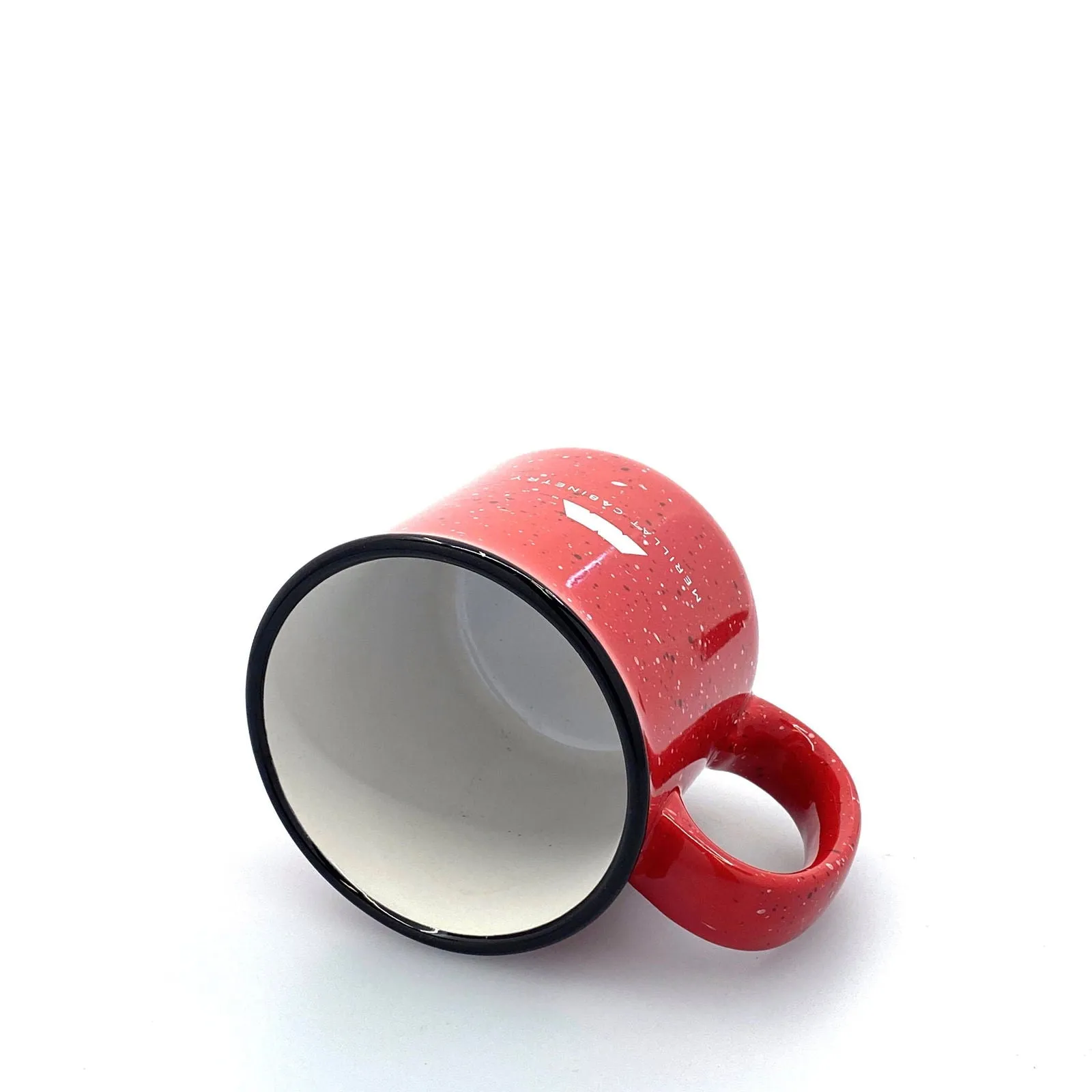 Ceramic Speckled Campfire Coffee Cup Mug “MEAD LUMBER” 12oz