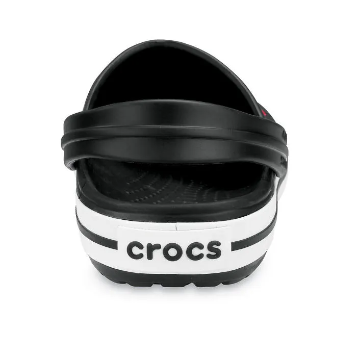 Crocs Crocband Clog Black White Mens Womens