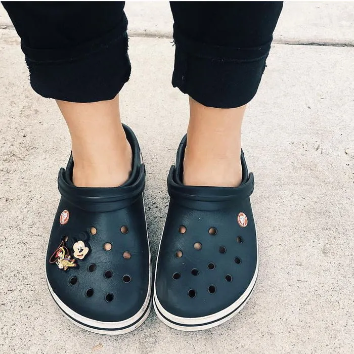 Crocs Crocband Clog Black White Mens Womens