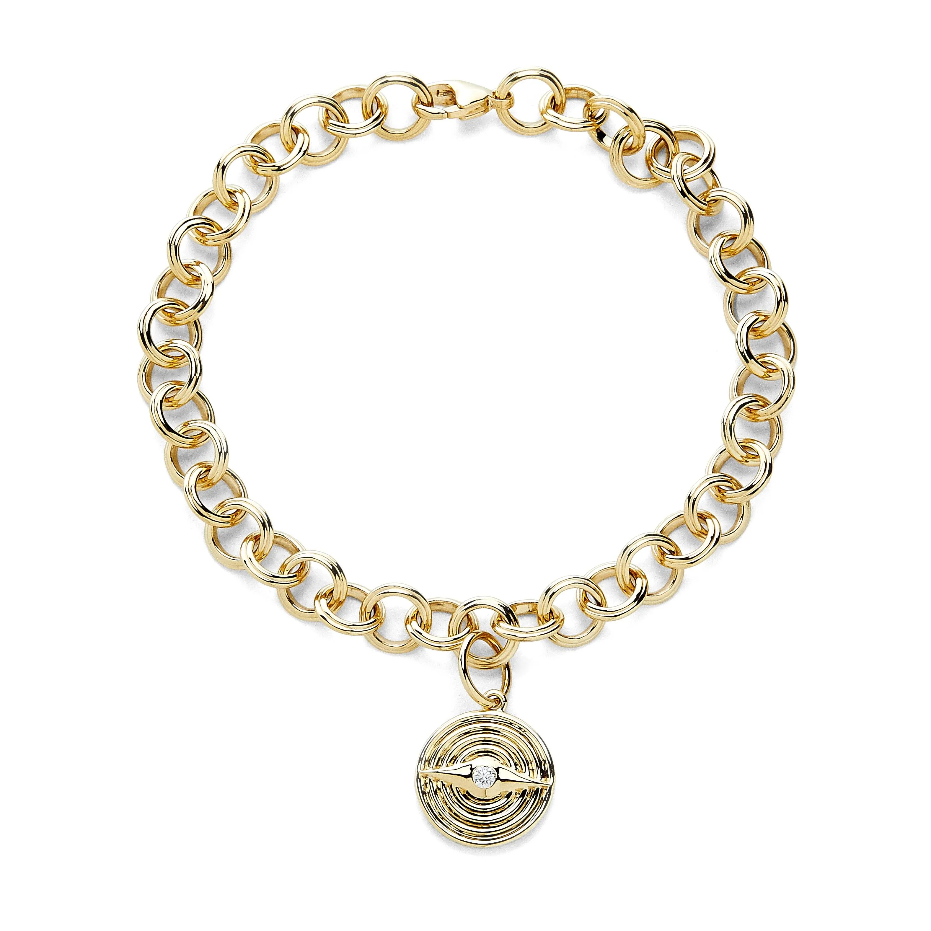 Evil Eye Chakra Reversible Charm Bracelet