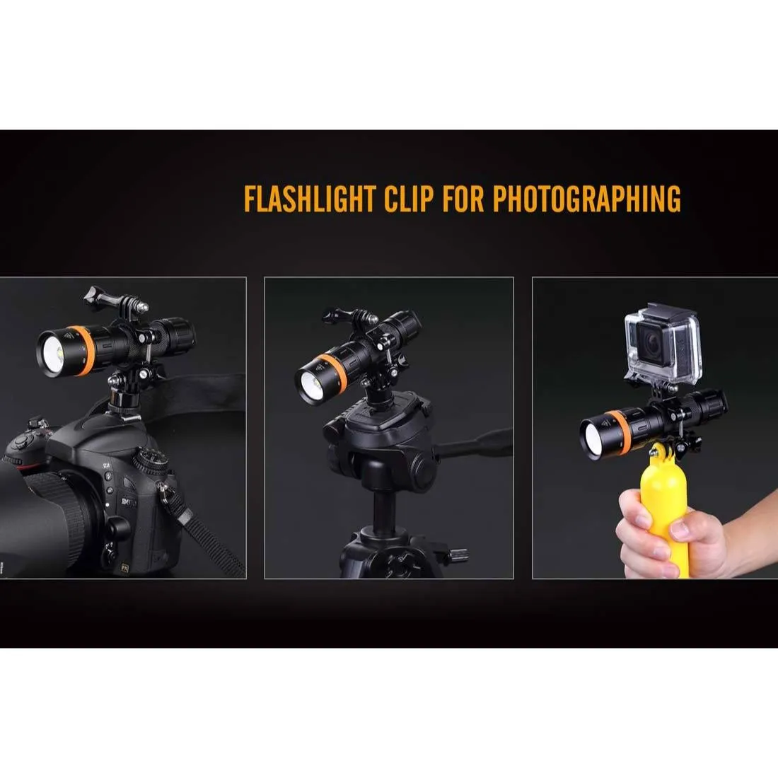 Fenix SD11 XM-L2 U2 Diving Photographic Light 1000 Lumen