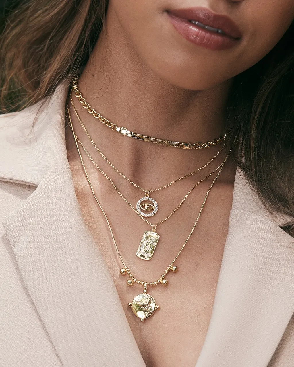 Fleur Pendant Necklace