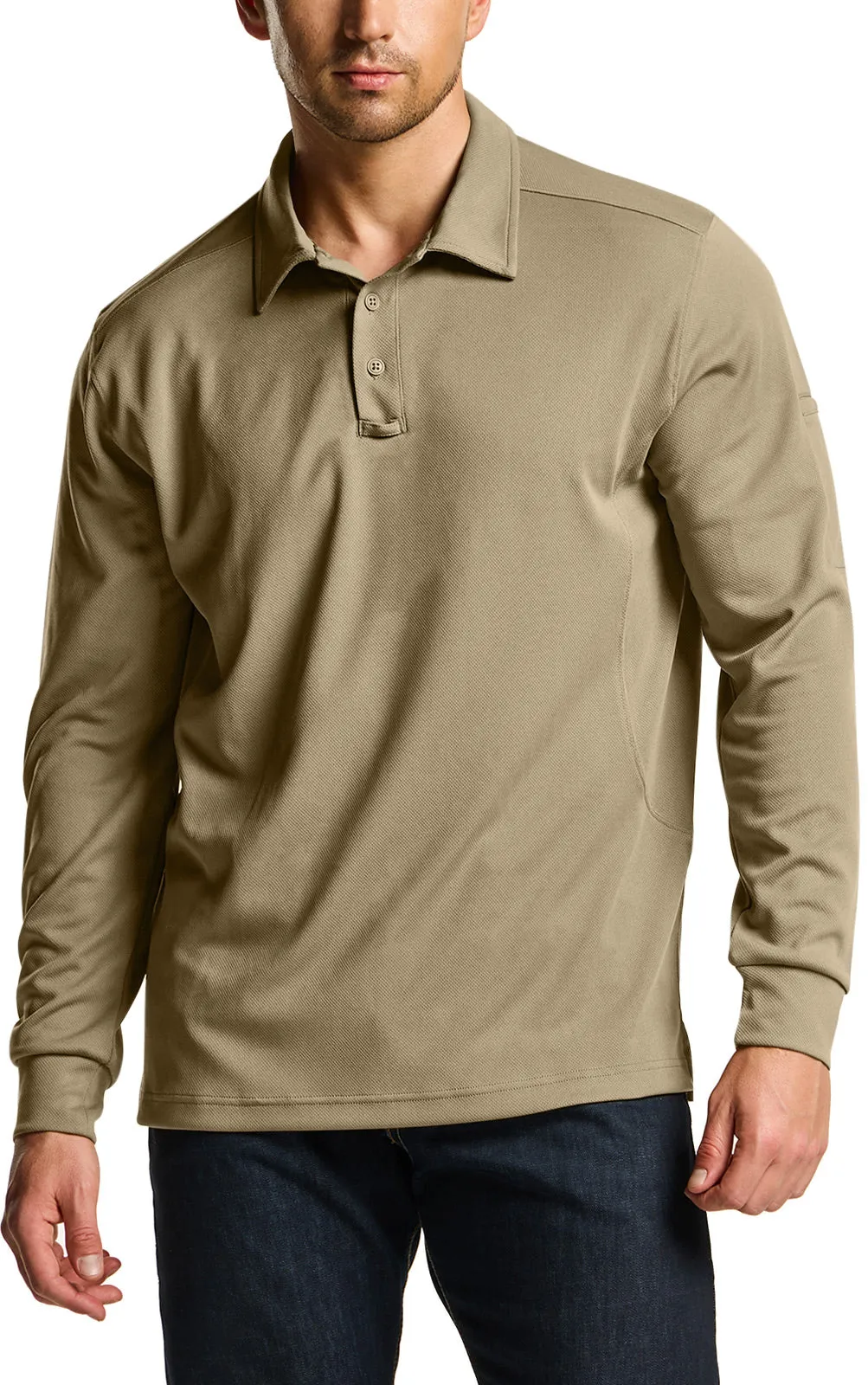 Frost Essential Long Sleeve Polo [TOK004]