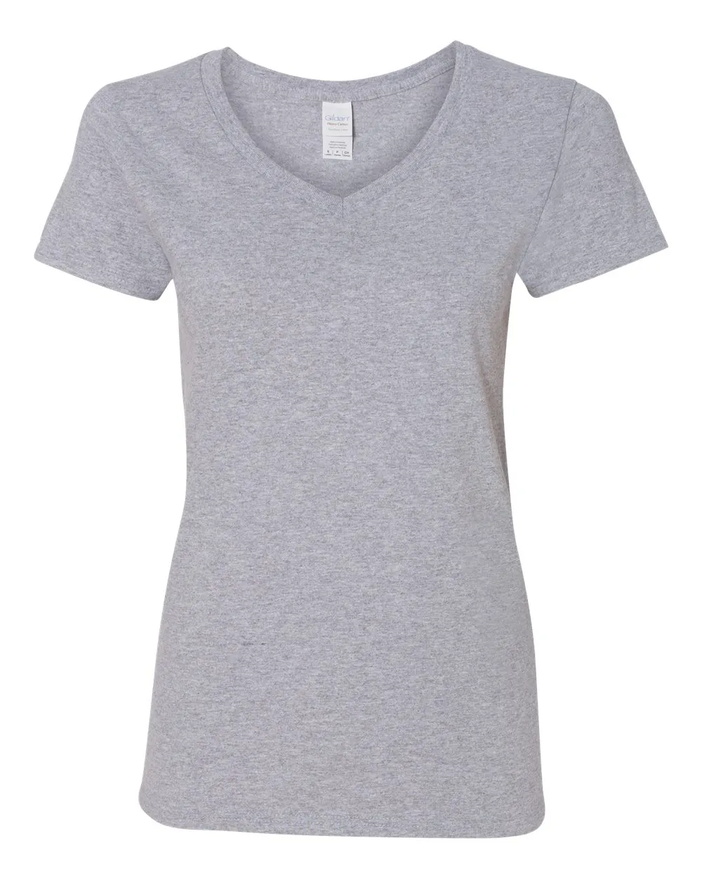 Gildan Heavy Cotton™ Women’s V-Neck T-Shirt 5V00L