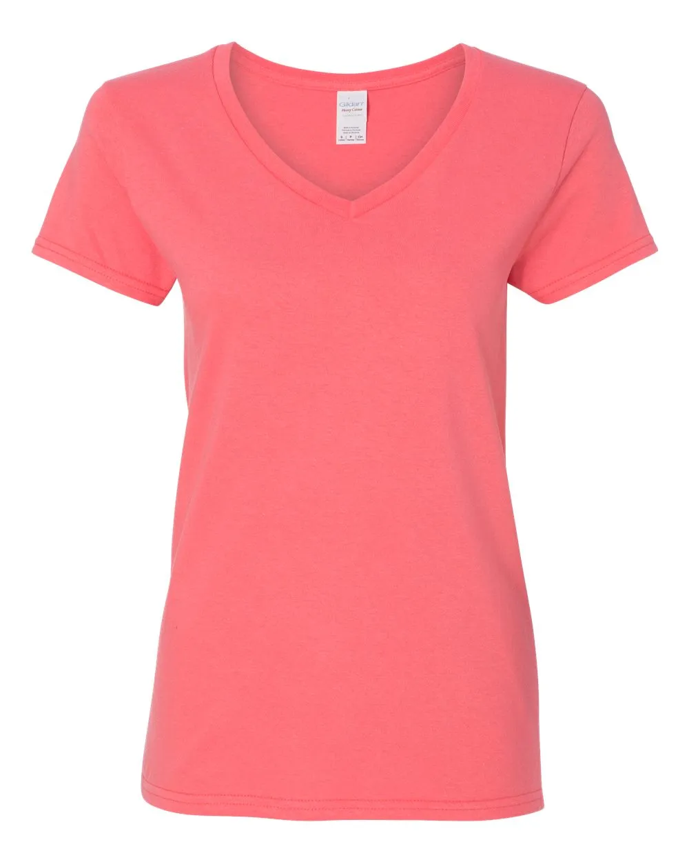 Gildan Heavy Cotton™ Women’s V-Neck T-Shirt 5V00L