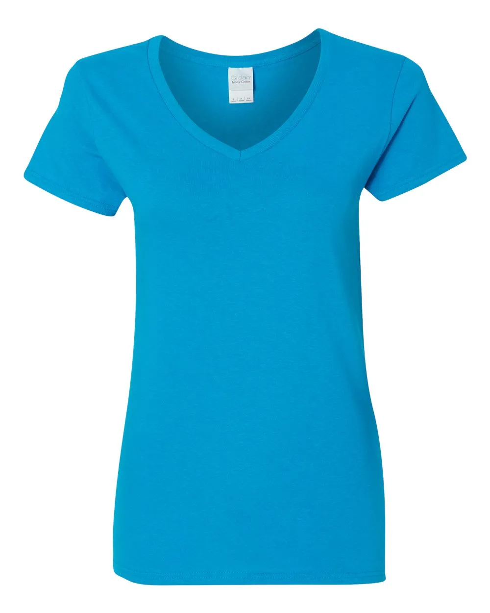 Gildan Heavy Cotton™ Women’s V-Neck T-Shirt 5V00L