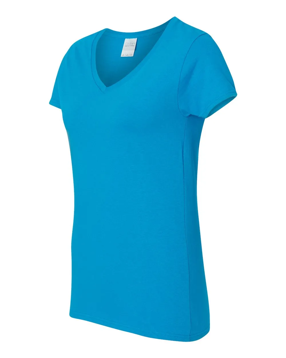 Gildan Heavy Cotton™ Women’s V-Neck T-Shirt 5V00L