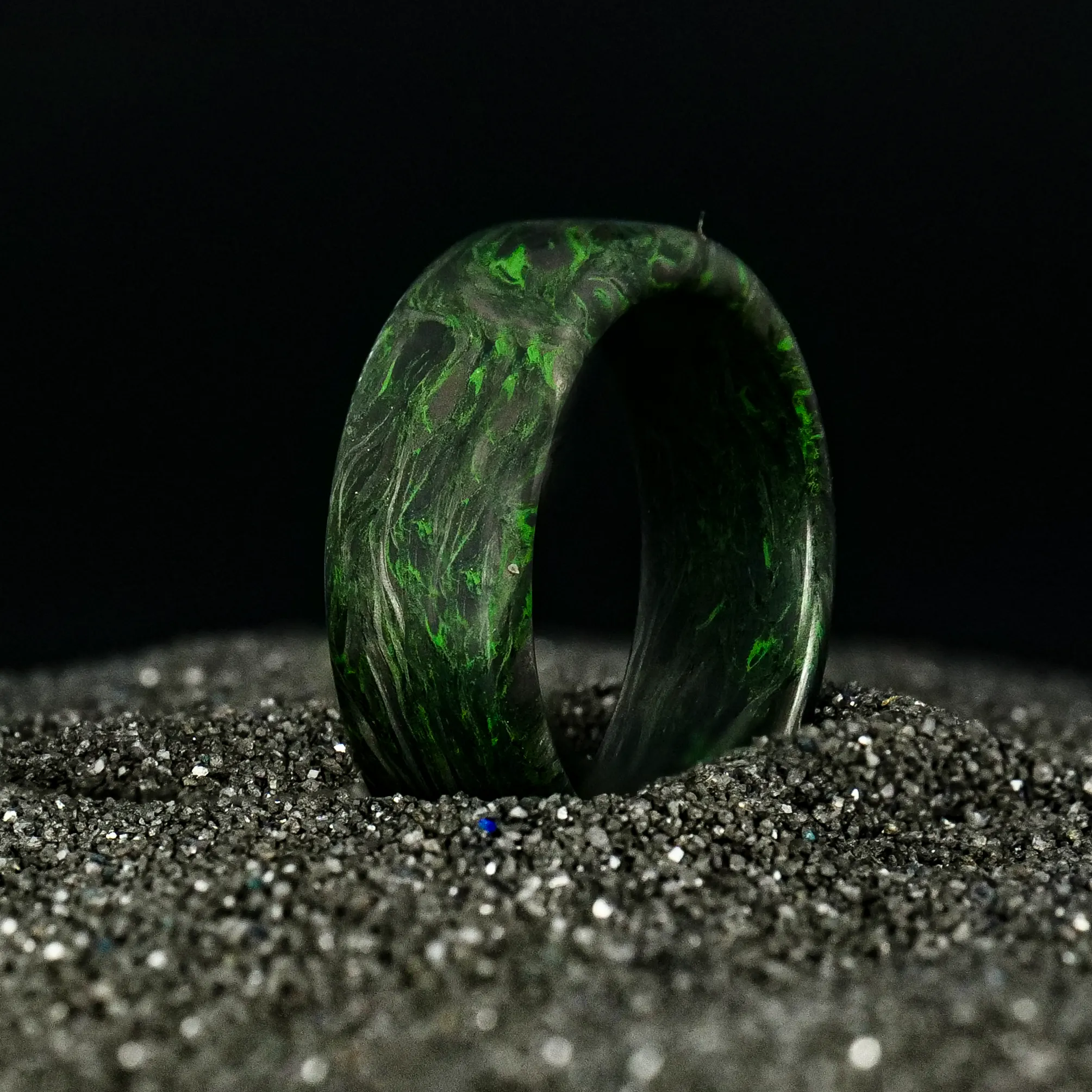 Optimized Green Carbon Fiber Burl Ring